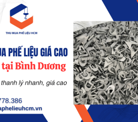 Dịch vụ thu mua phế liệu giá cao tại Bình Dương tận nơi