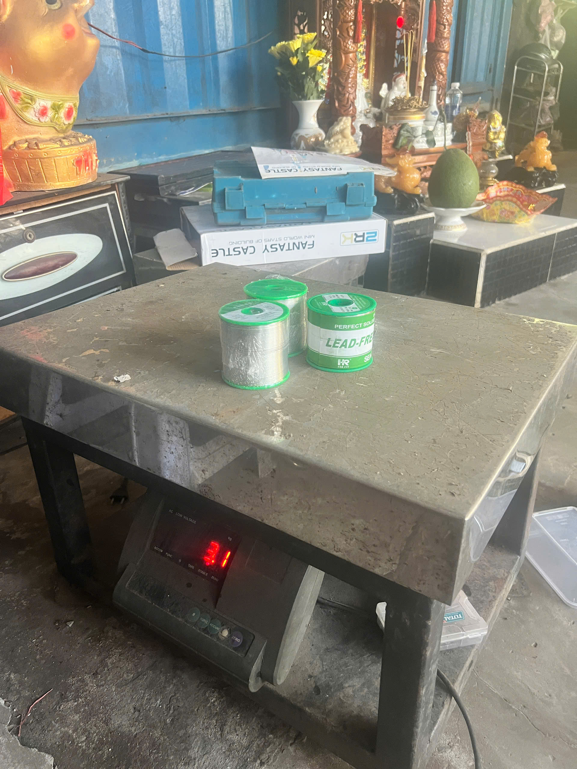 thiếc hàn phế liệu được chúng tôi thu mua