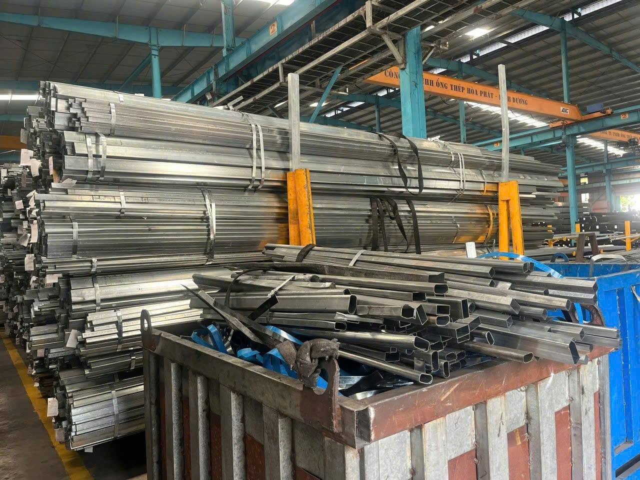 khung kèo nhà xưởng mới mà chúng tôi nhận tháo dỡ tại tphcm
