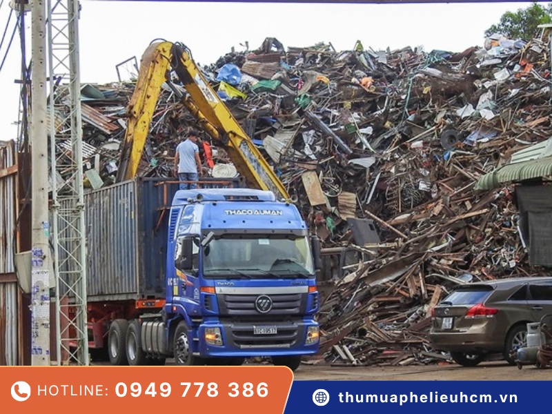 thu mua phế liệu kẽm giá cao xe cẩu đến tận nơi