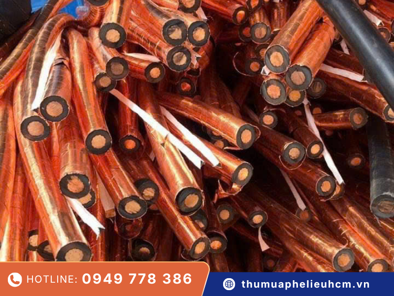 Đồng cáp và đồng đỏ - thu mua phế liệu đồng giá cao
